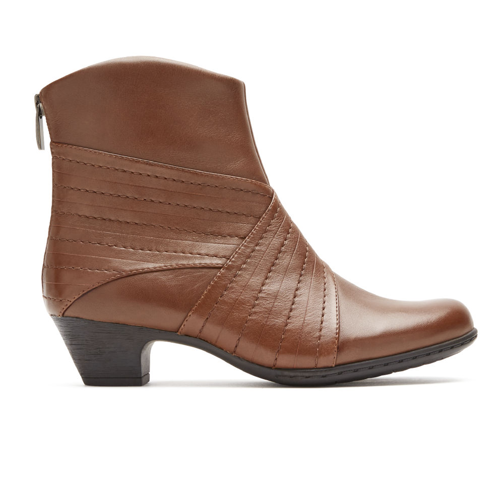 Rockport Booties For Womens Brown - Faline X - XV7015268